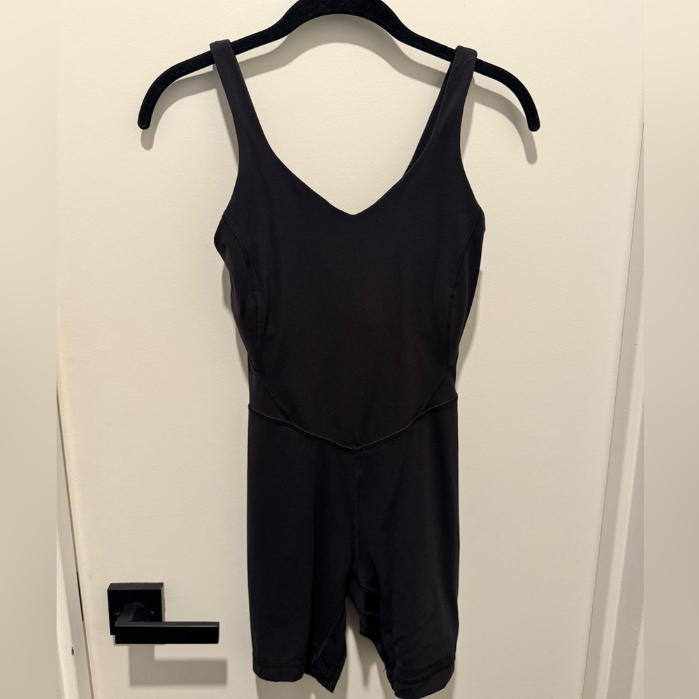 Lululemon Align Short Bodysuit / Romper 2 — Black